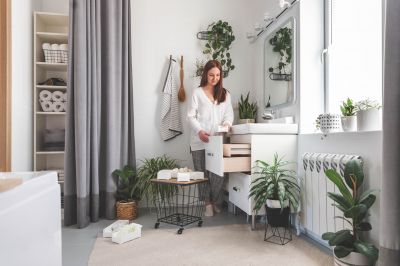 Innovative Storage with Hidden Cabinets